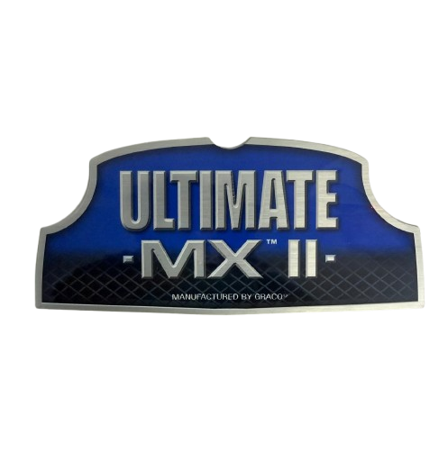 Graco 17C830 Label,  Brand,  Ult,  Mxii,  490,  Top – Part #17C830